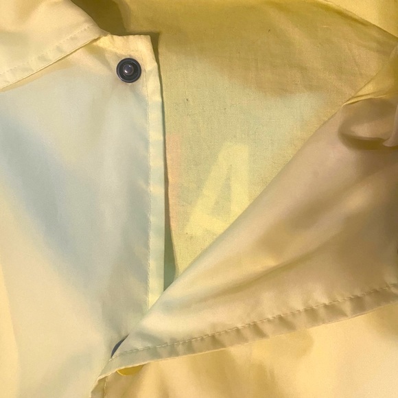 Champion neon yellow snap collared wind breaker - Picture 2 of 8